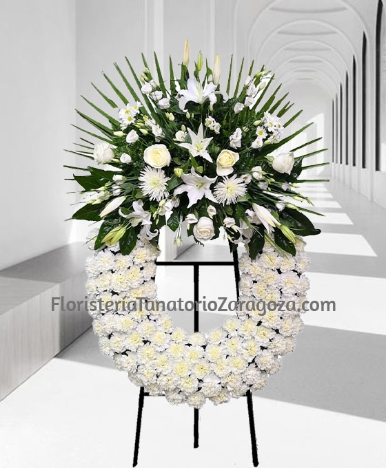 Envio de flores para funeral en Zaragoza
